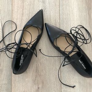 Michael Kors Tie Up Flats